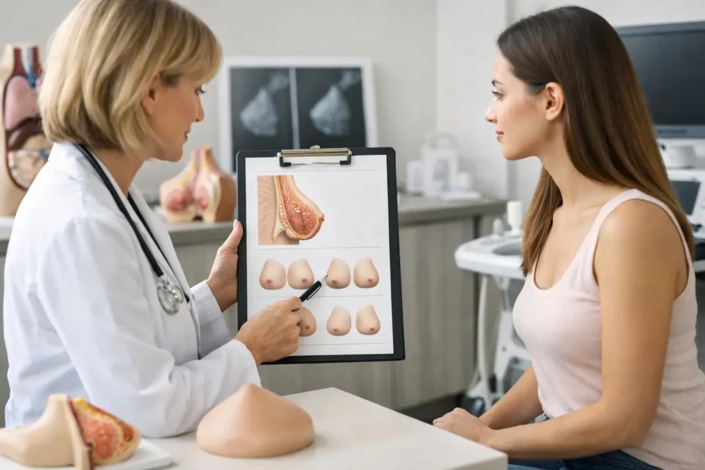 ¿Qué es la mama tuberosa y cómo se identifica?