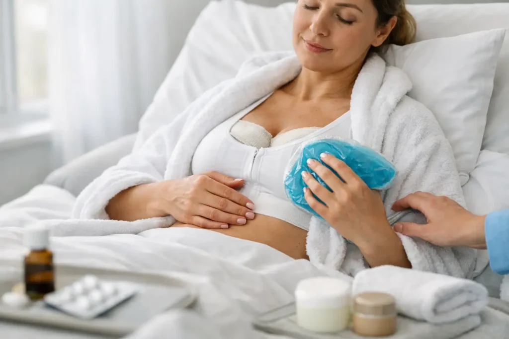 Recuperación de lifting mamario paso a paso