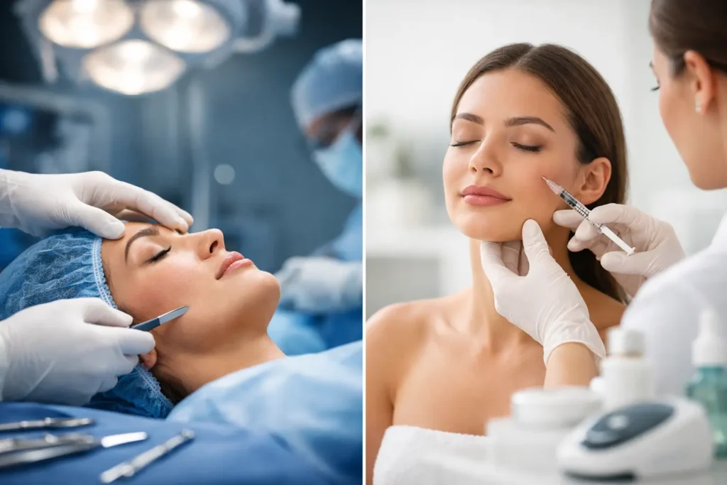 Cirugía estética o medicina estética: ¿cuál elegir?