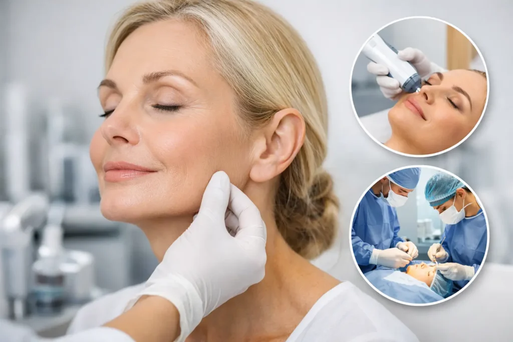 Mejores procedimientos para flacidez facial