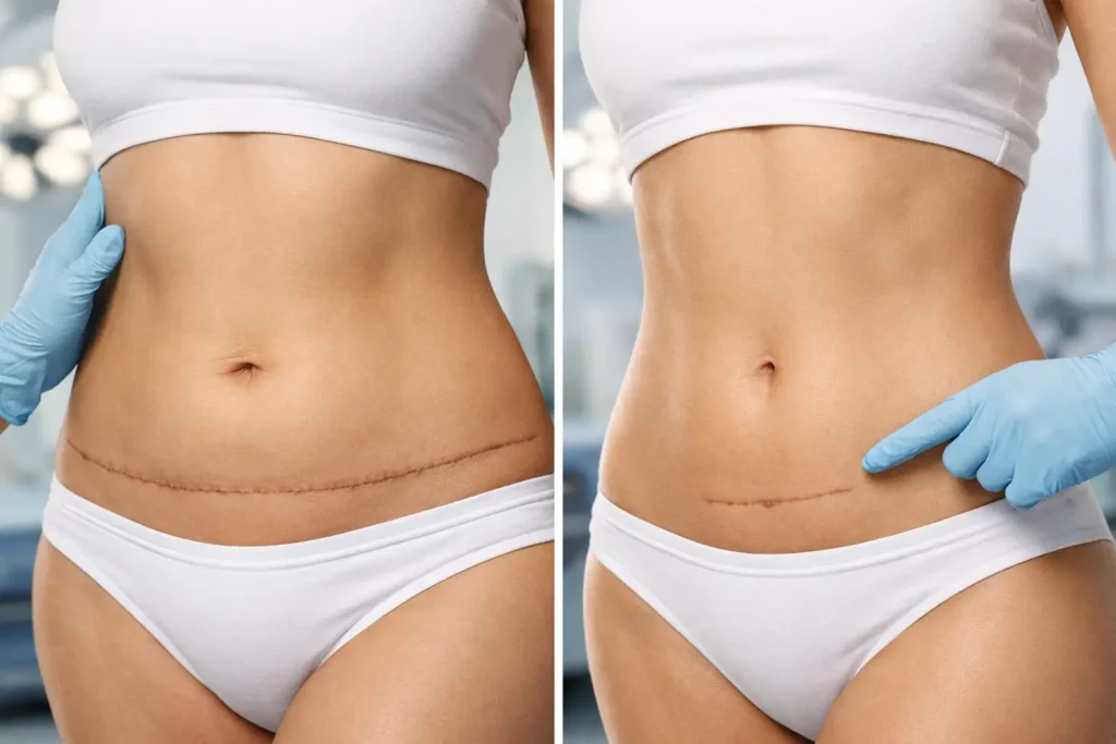 Abdominoplastia versus miniabdominoplastia