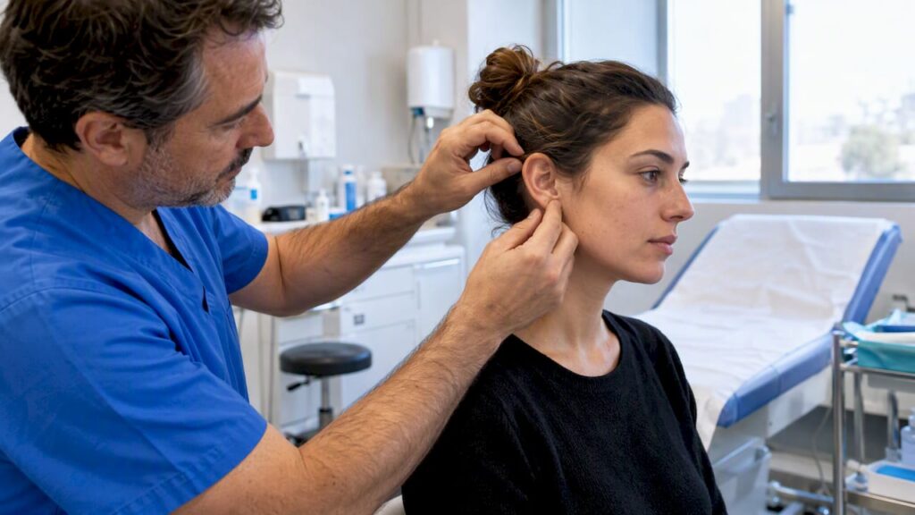 Evaluación médica del perfil de la oreja